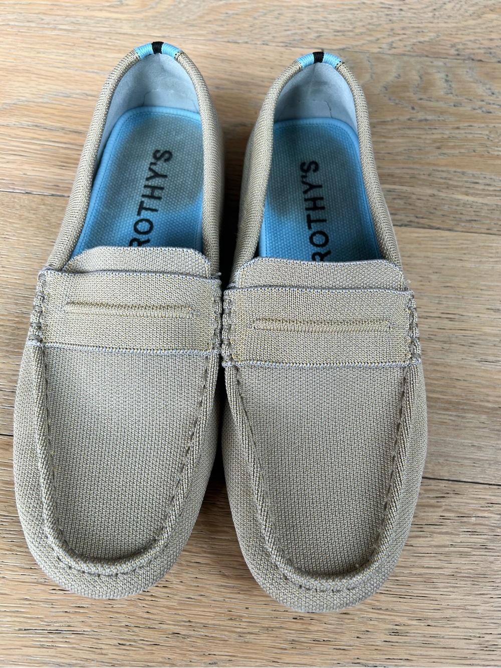 Rothy's Daily Driver Loafer In Shore Size 9 Tan Canvas Men’s